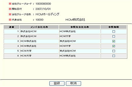 システム管理機能