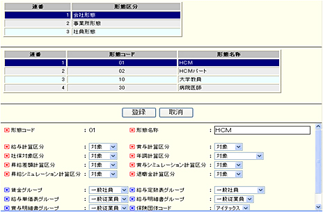 システム管理機能